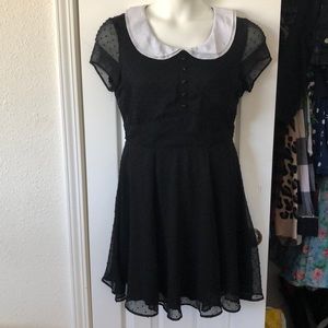Wednesday Addams style dress